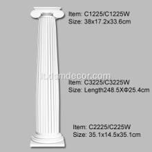 Poliuretano klasikinės joninės tvarkos kolona
